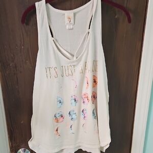 Self Esteem Cream Tank Top with Unique Design